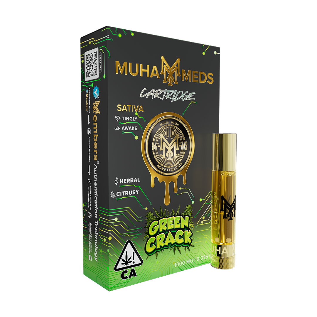 Muha Meds Green Crack Cartridge