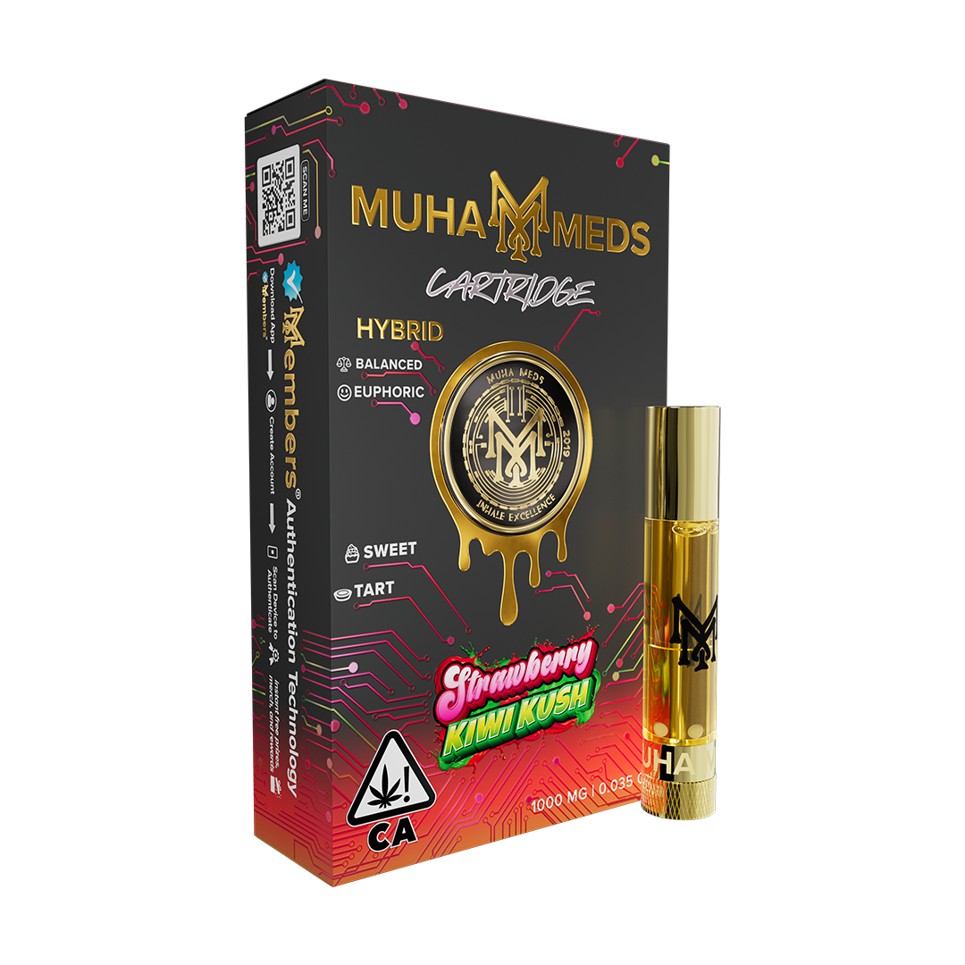 Muha Meds Strawberry Kiwi Kush Cart