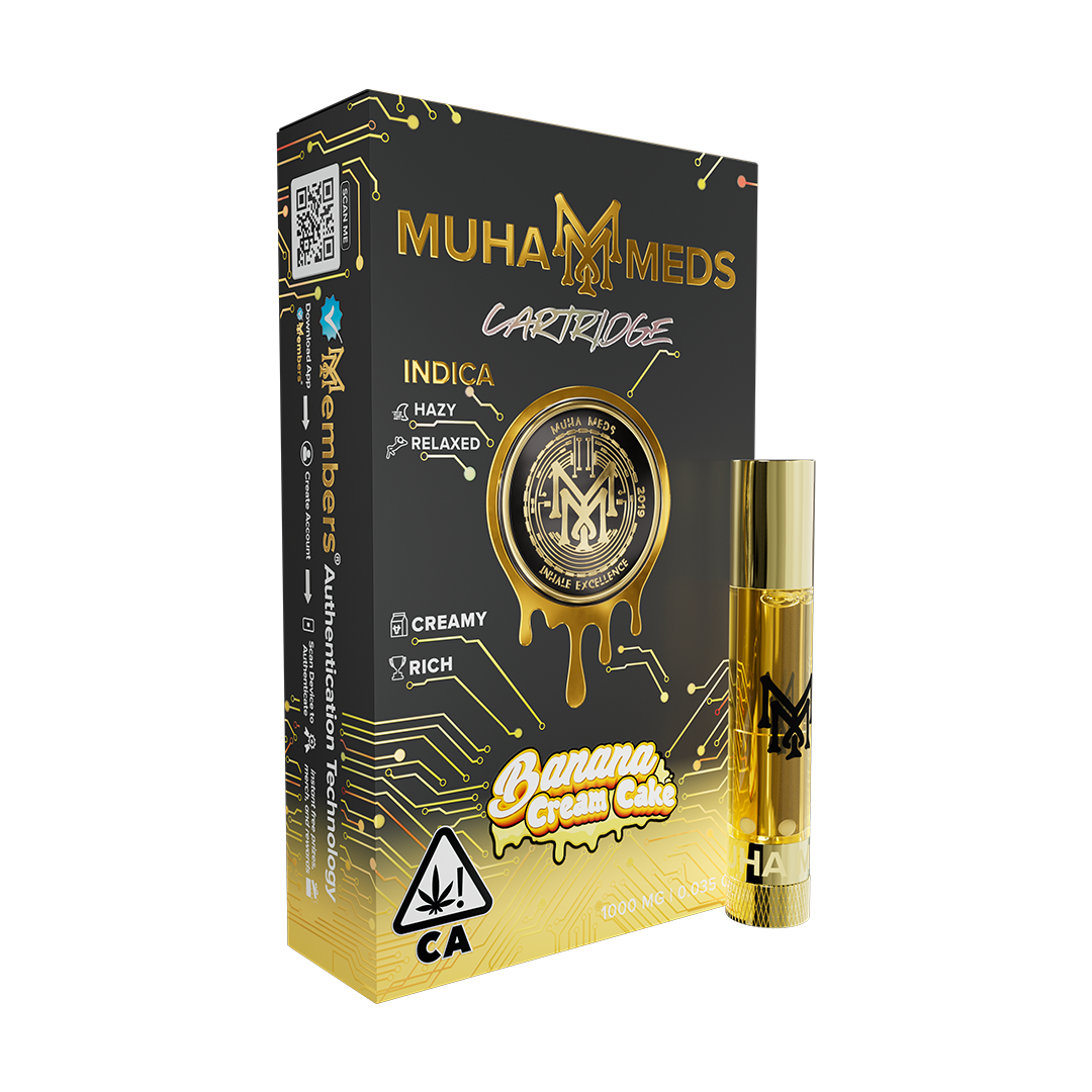 Muha Meds Banana Cream Cake Cartridge