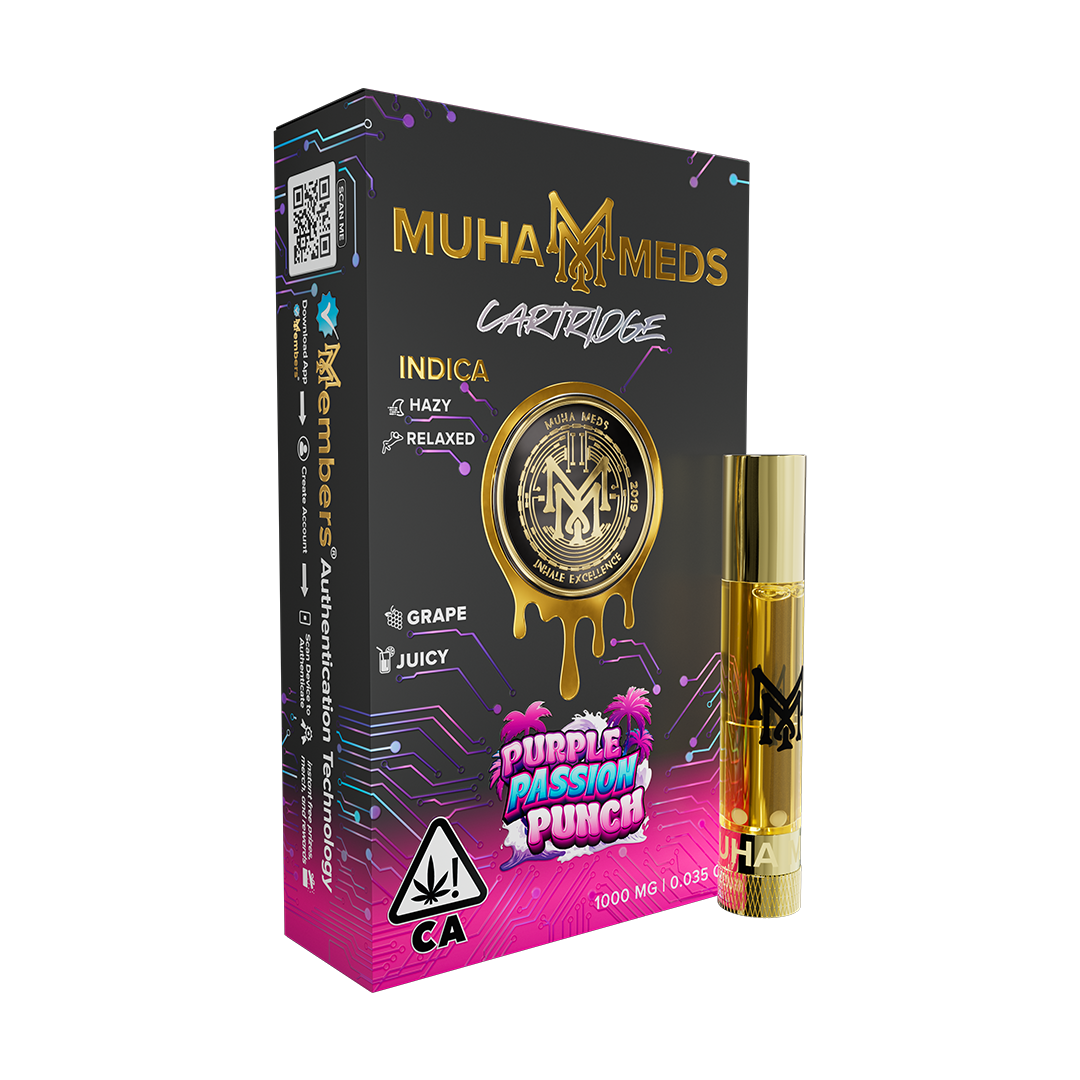 Muha Meds Purple Passion Punch Cart