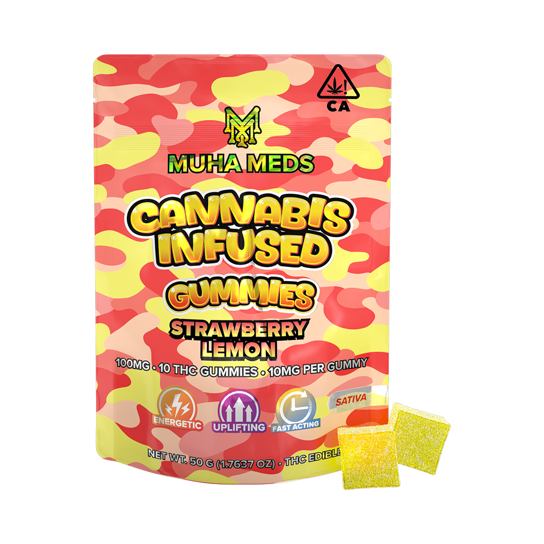 Muha Meds Strawberry Lemon Gummies
