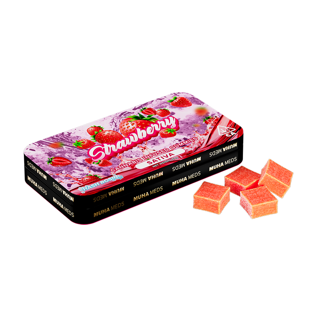 Muha Meds Strawberry Gummies