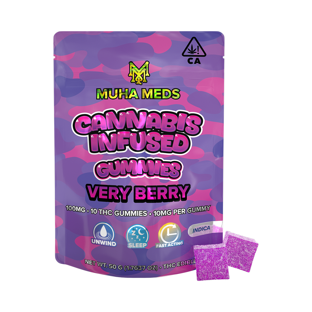 Muha Meds Very Berry Gummies